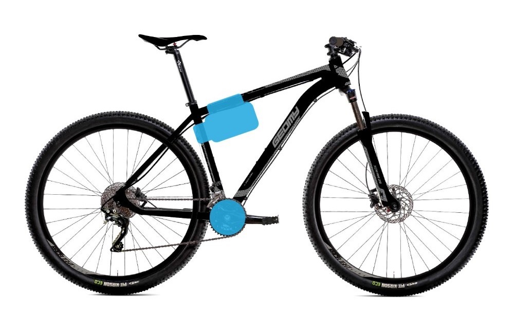 Baterie EVBIKE Battery SP 36V/19 Ah (684 Wh)
