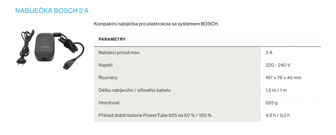 Nabíječka Bosch Compact Smart Charger 36V/2A