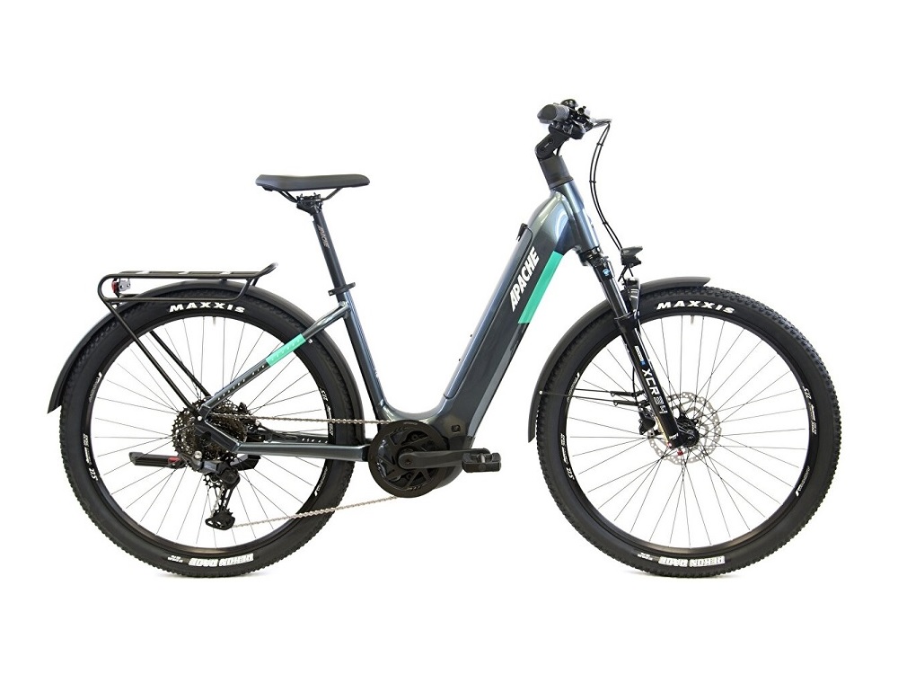 Nízkonástupové horské elektrokolo Apache Rio Grande Touring CX