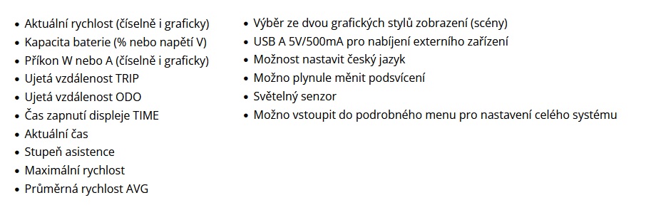 Ovládací jednotka TFT LCD IPS 860C