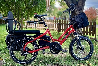 Testovací elektrokolo Tern HSD P9