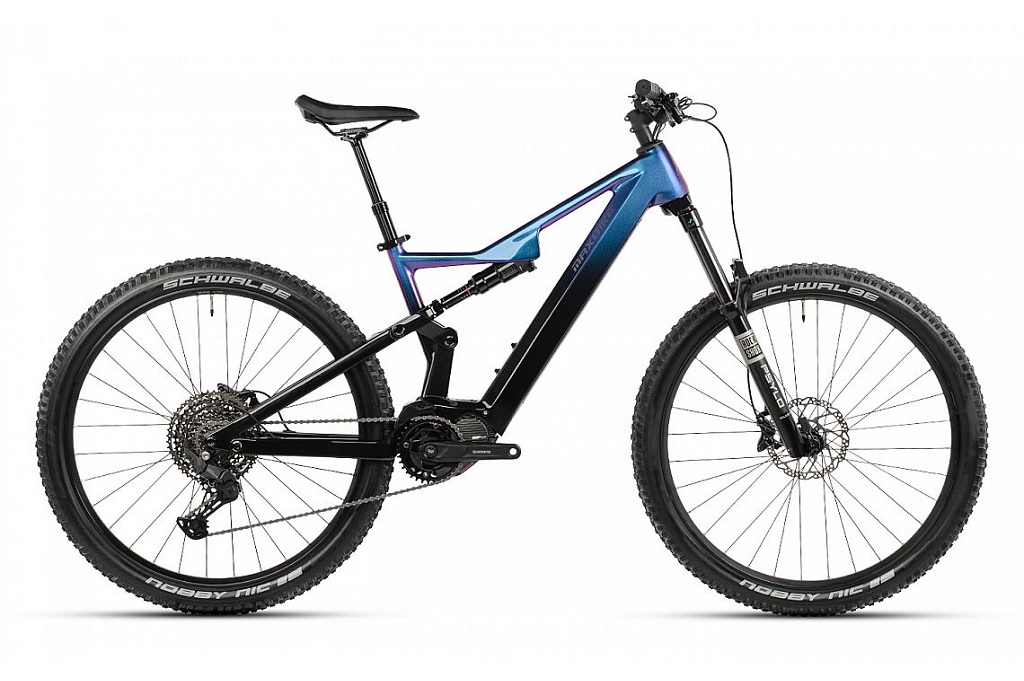 Celoodpružené horské elektrokolo Maxbike Haku