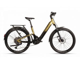 Nízkonástupové celoodpružené horské elektrokolo Maxbike Saga (bazar)